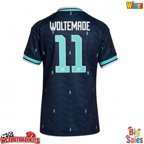 Germany Nick Woltemade #11 Replica Away Stadium Shirt for Women World Cup 2026 Short Sleeve